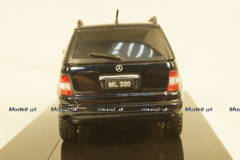 Mercedes ML320 W163 2002, blue IXO, IXO 1:43