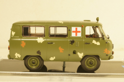 УАЗ-3962 paramedicine VSU (Kharkiv 2022), TruckTyr 1:43