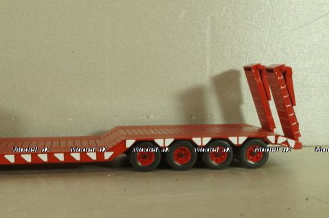 Berliet TB 015 M3 6X4 vith semi-trailer 1960, red, TTR033.23, IXO 1:43