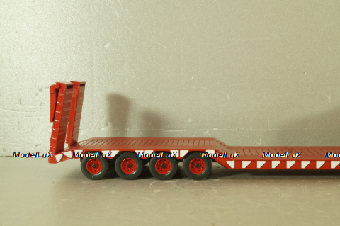Berliet TB 015 M3 6X4 vith semi-trailer 1960, red, TTR033.23, IXO 1:43