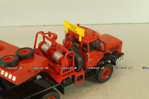 Berliet TB 015 M3 6X4 vith semi-trailer 1960, red, TTR033.23, IXO 1:43