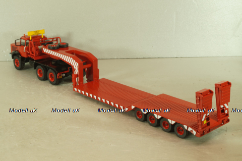 Berliet TB 015 M3 6X4 vith semi-trailer 1960, red, TTR033.23, IXO 1:43