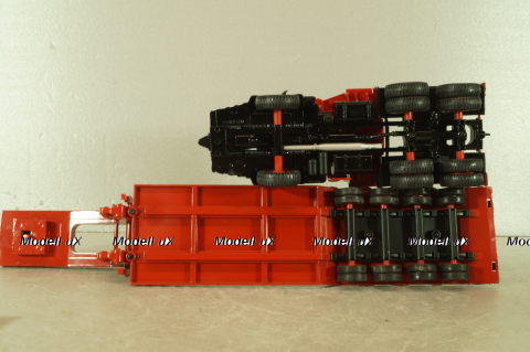 Berliet TB 015 M3 6X4 vith semi-trailer 1960, red, TTR033.23, IXO 1:43