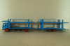 MAN Autotransporter with trailer 1970, blue, TTRX034, IXO 1:43 