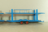 MAN Autotransporter with trailer 1970, blue, TTRX034, IXO 1:43 