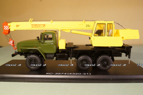 УРАЛ 4320-31 КС-3574 Ивановец, SSM1411, SSM 1:43
