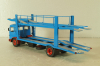 MAN Autotransporter with trailer 1970, blue, TTRX034, IXO 1:43 