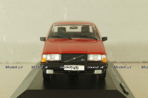 Volvo 740 turbo, RED, 8506017, Atlas Volvo Collection, 1:43