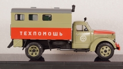 УралЗис-355М Путеремонтная летучка ПКБ ЦП, TruckTyr 1:43