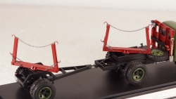 УралЗис-355М лесовоз с прицепом 1-ПР-5, TruckTyr 1:43