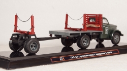 Газ-51 сортиментовоз с прицепом 1-ПР-5, TruckTyr 1:43