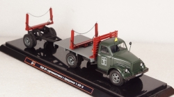 Газ-51 сортиментовоз с прицепом 1-ПР-5, TruckTyr 1:43