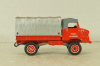 Simca Unic S.U.M.B. 4x4, truck, red, #235, Solido 1:43