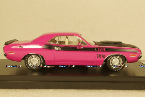 Dodge Challenger T/A 1970 pink / black, PRD408J, Premium X 1:43