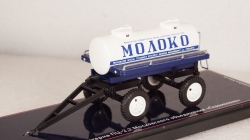 Зис-150 Автоцистерна АЦ-28 с прицепом-цистерной ПЦ-2,2 "Главмолоко", TruckTyr 1:43