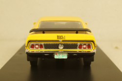 Ford Mustang Mach 1,  1971 yellow / black, PRD397J, Premium X 1:43