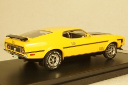 Ford Mustang Mach 1,  1971 yellow / black, PRD397J, Premium X 1:43