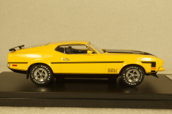 Ford Mustang Mach 1,  1971 yellow / black, PRD397J, Premium X 1:43