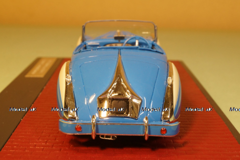 Talbot Lago T26 GS Cabriolet by Saoutchik оpen, blue 1948, MX51904-041, Matrix 1:43