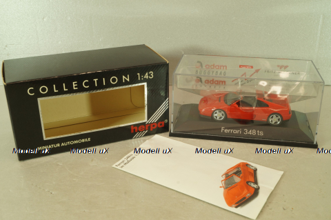 Ferrari 348 TS targa 1989, red, 1020, Herpa 1:43
