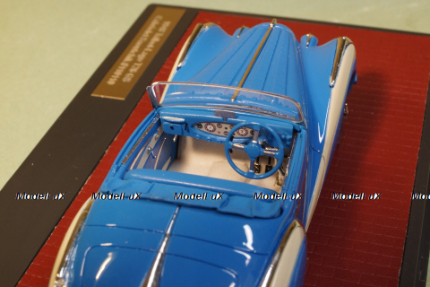 Talbot Lago T26 GS Cabriolet by Saoutchik оpen, blue 1948, MX51904-041, Matrix 1:43