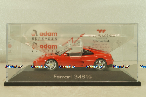 Ferrari 348 TS targa 1989, red, 1020, Herpa 1:43
