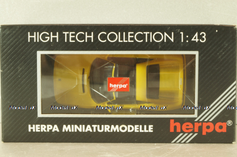 Ferrari 348 TS targa 1989, yellow, 010214, Herpa 1:43