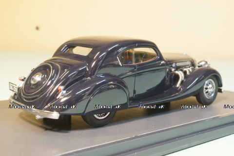 Delage D8-120 Aerosport Coupe вlack 1937, MX50407-021, Matrix 1:43