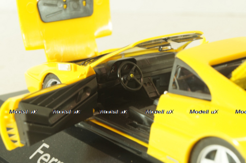 Ferrari 348 TS targa 1989, yellow, 010214, Herpa 1:43