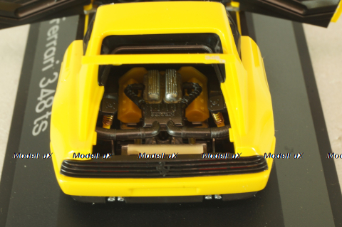 Ferrari 348 TS targa 1989, yellow, 010214, Herpa 1:43