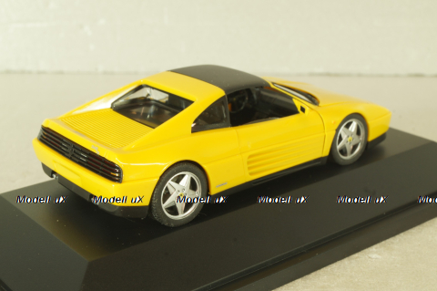 Ferrari 348 TS targa 1989, yellow, 010214, Herpa 1:43