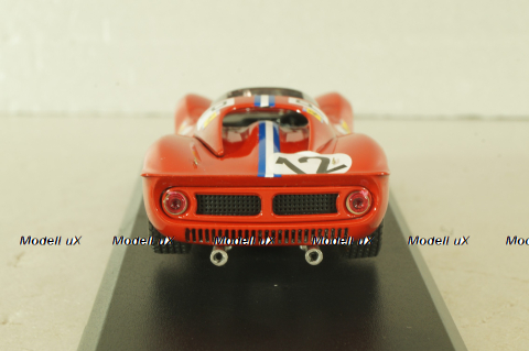 Ferrari Dino 206/S #12 Nurburgring 1996, Rodriguez/Ginther, red, ART031, ART Model 1:43