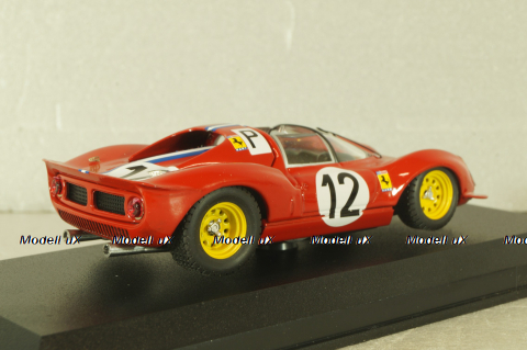 Ferrari Dino 206/S #12 Nurburgring 1996, Rodriguez/Ginther, red, ART031, ART Model 1:43