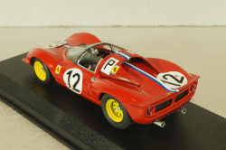 Ferrari Dino 206/S #12 Nurburgring 1996, Rodriguez/Ginther, red, ART031, ART Model 1:43