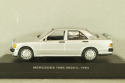 Mercedes 190E (W201) 1984, silver, 4302700, Solido 1:43