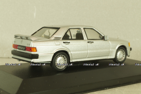 Mercedes 190E (W201) 1984, silver, 4302700, Solido 1:43
