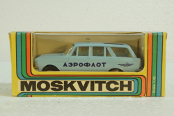 Москвич-427, А4, Аэрофлот, голубой,Тантал/Радон 1:43