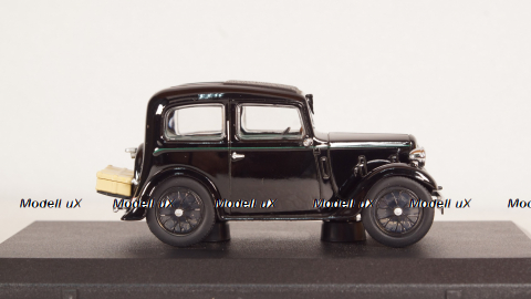 Austin 7 Ruby salon black, Oxford 1:43