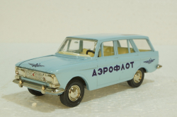 Москвич-427, А4, Аэрофлот, голубой,Тантал/Радон 1:43