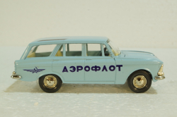 Москвич-427, А4, Аэрофлот, голубой,Тантал/Радон 1:43