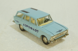 Москвич-427, А4, Аэрофлот, голубой,Тантал/Радон 1:43