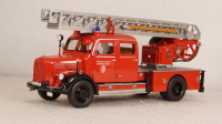 Mercedes  L 3500 DL 25 Metz, ladder fire engine 1969, 46240, NEO 1:43