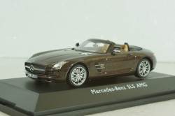 Mercedes-Benz SLS AMG Roadster (R197) 2010, braun, 450745600, Schuco 1:43