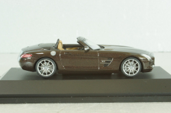 Mercedes-Benz SLS AMG Roadster (R197) 2010, braun, 450745600, Schuco 1:43