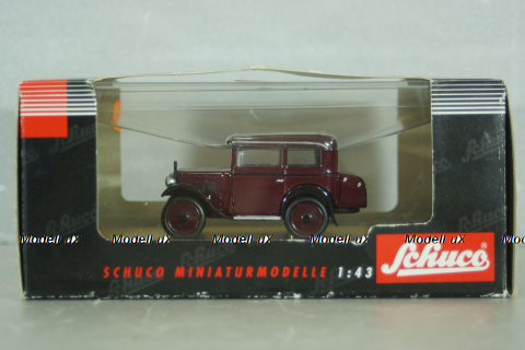 BMW Dixi 3/15 1928, dark red, 02151, Schuco 1:43