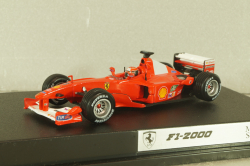 Ferrari F1-2000 with figuren Michael Schumacher, 2000, Formula 1, 26748, Hot Wheels 1:43