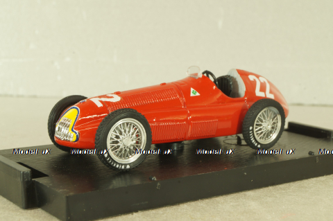 Alfa Romeo 159  #22 Spain G.P 1951, Juan Manuel Fangio, Formula 1, red,  S021, Brumm 1:43