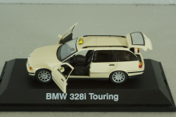 BMW 328i Touring Taxi (E36) 1990, beige, 04084, Schuco 1:43
