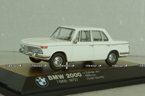 BMW 2000 1966, white, 02163, Schuco 1:43 Уценка!