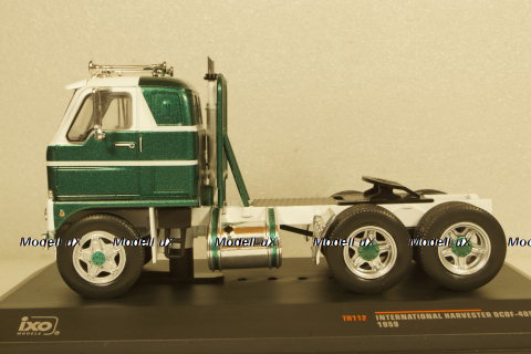 International Harvester DCOF-405 towing vehicle 1959 greenmetallic/white, TR112, IXO 1:43 Уценка!